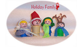 This Old Toy Crafts - Holiday Family