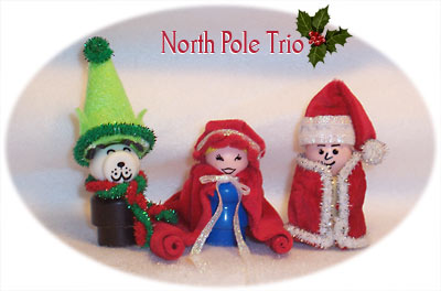 This Old Toy Crafts - North Pole Trio