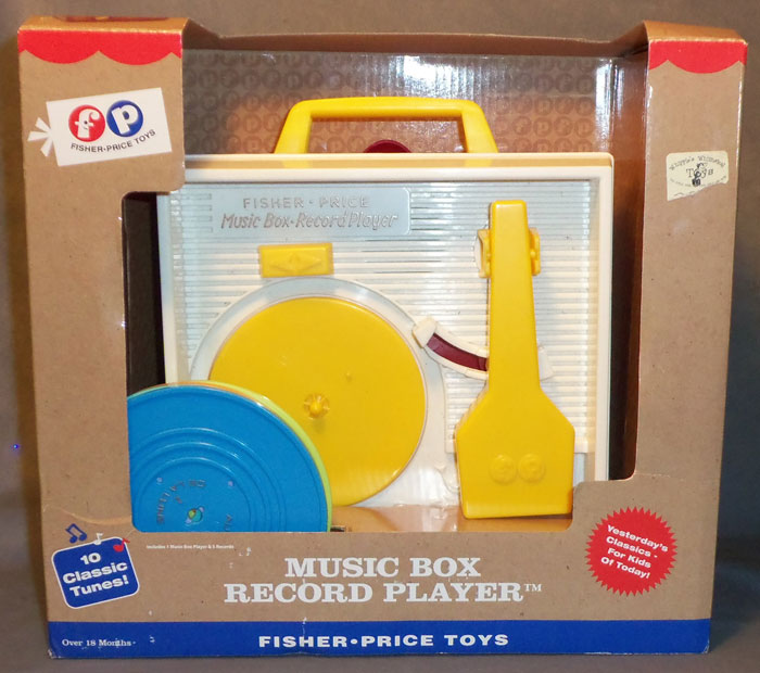 fisher price music box record player