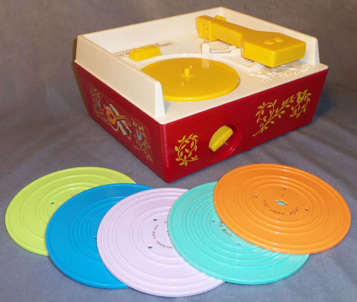 fisher price record player toy