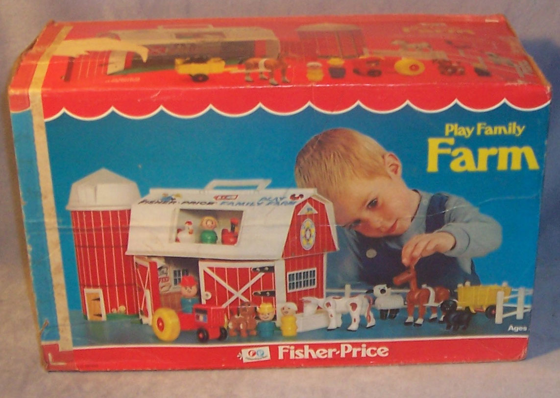 fisher price toy barn set
