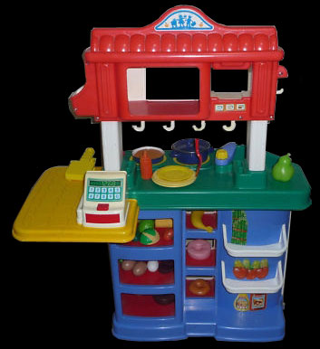 shop and cook kitchen play set