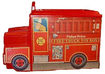 vintage fisher price toy box