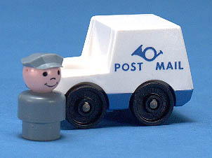 little people mail truck
