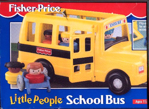 fisher price school bus 1995