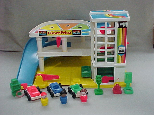 little people toy garage
