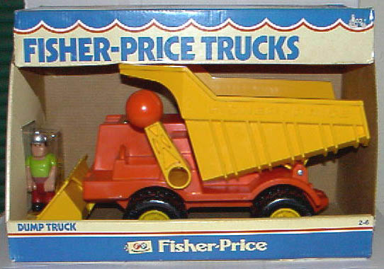 vintage fisher price dump truck