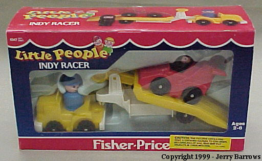 fisher price race car set