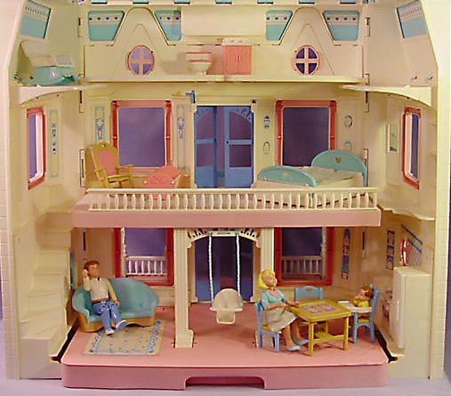 fisher price 1990s dollhouse
