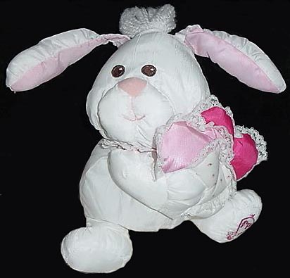 valentine's day bunny stuffed animal