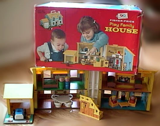 fisher price house vintage