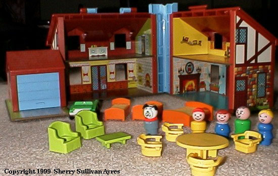 fisher price dollhouse 1970s