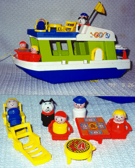 fisher price happy houseboat