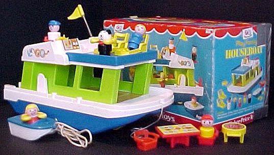 fisher price houseboat