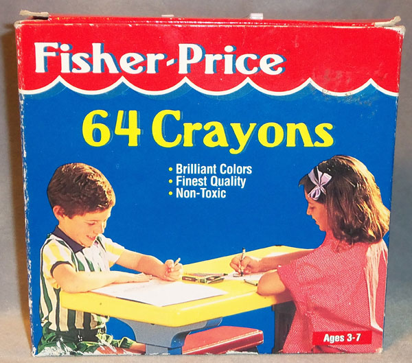 Fisher-Price 64 Crayons