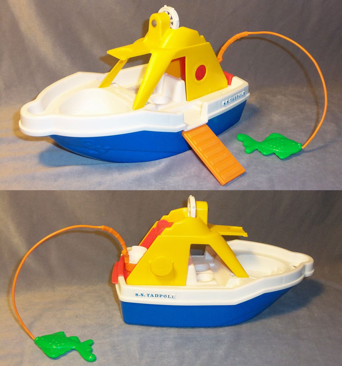 This Old Toy's Fisher-Price Original Little People Vehicles - Large Boats