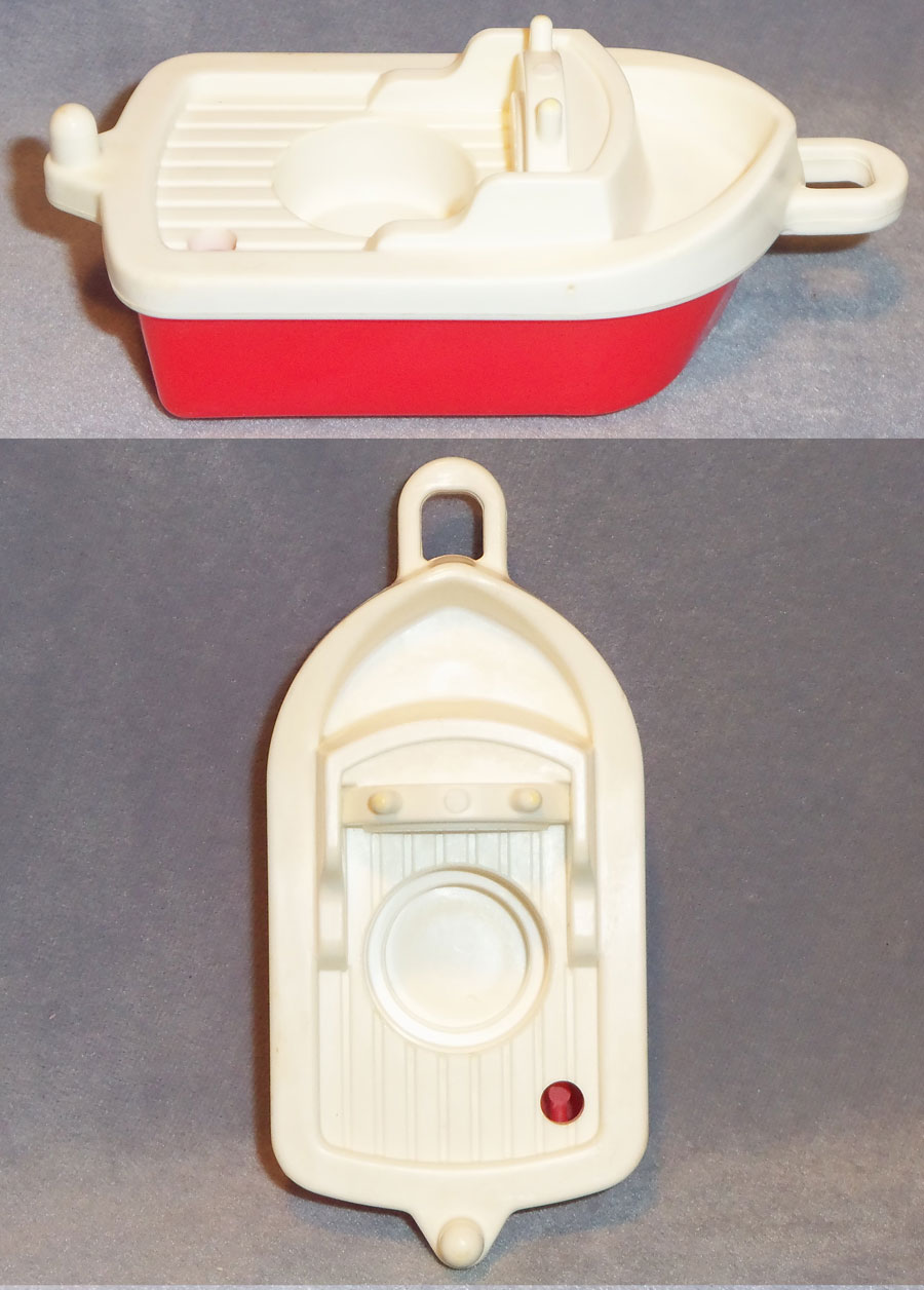 This Old Toy's Fisher-Price Original Little People Vehicles - Small Boats