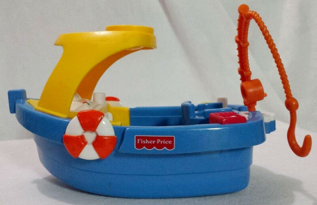 This Old Toy's Fisher-Price Chunky Little People Boat