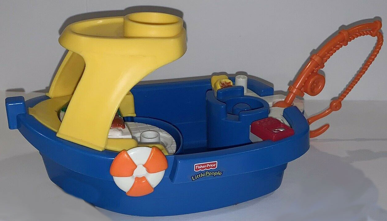 This Old Toy's Fisher-Price Chunky Little People Boat Identification List