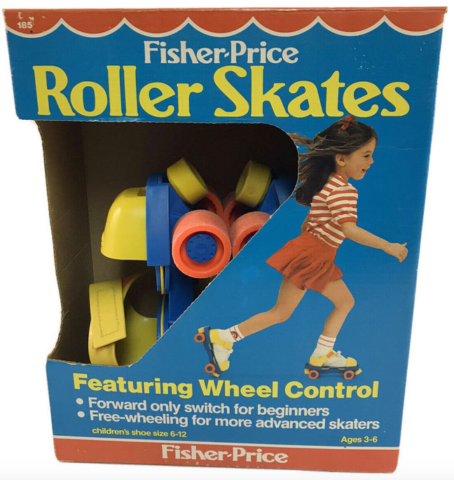 Samenstelling havik Omgaan 185 Fisher-Price Roller Skates