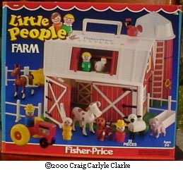Vintage Fisher Price Little People #2501 Farm, Pink Pig, 1987-1990. –  shophobbymall