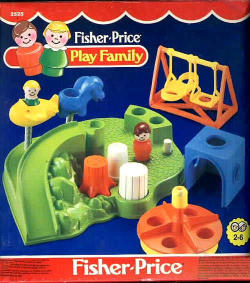 Buy Vintage Fisher Price Playground W People Online in India 