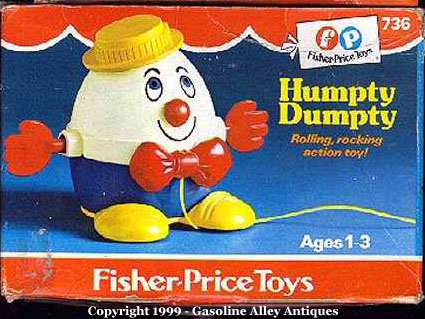 FISHER PRICE HUMPTY DUMPTY