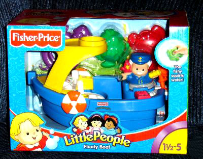 2007 Fisher Price Little People Fishing Boat